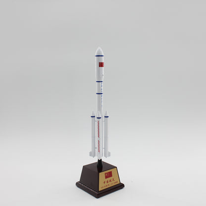 1:200 38CM China Long March CZ-7 Carrier Rocket Diecast Aerospace Model