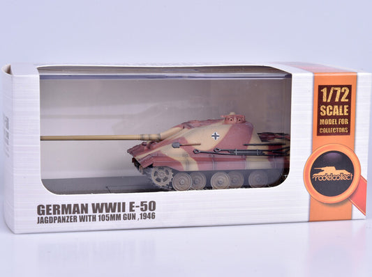 1/72 German E50 E-50 anti tank vehicle 105 caliber tank model