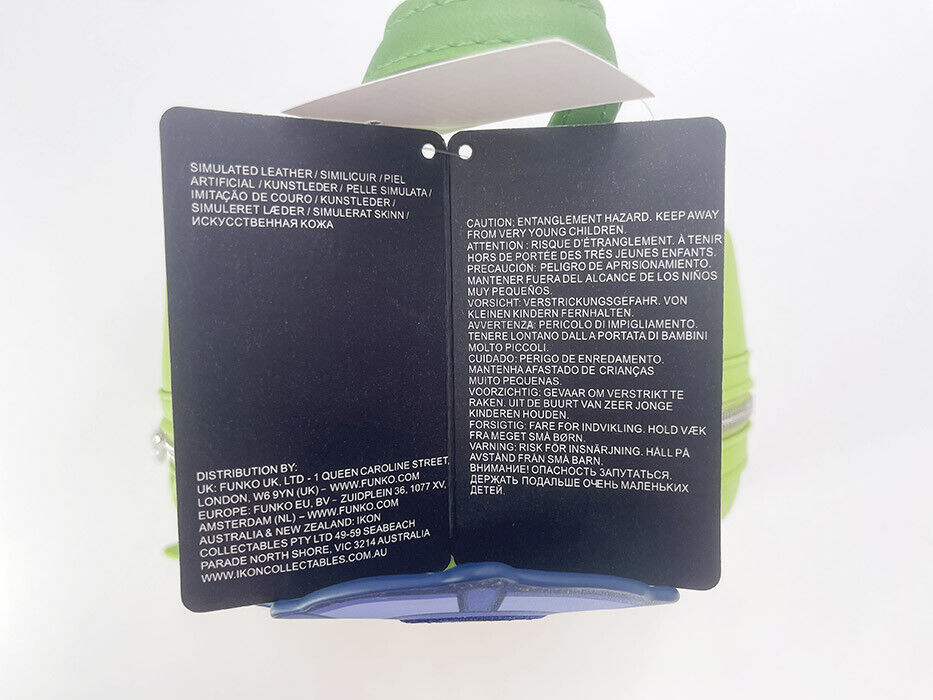 Disney Loungefly Monsters Inc Pixar Mini Backpack Mike Wazowski Cosplay Bag