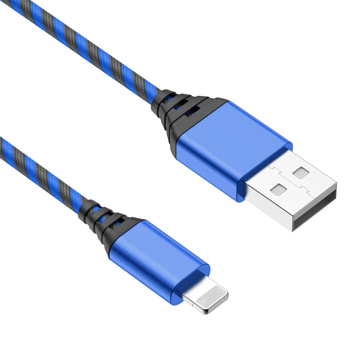 4x Charging Cable 3/6/10ft Data Sync Charge Cord For iPhone 5/5S/5C/6/6s Plus