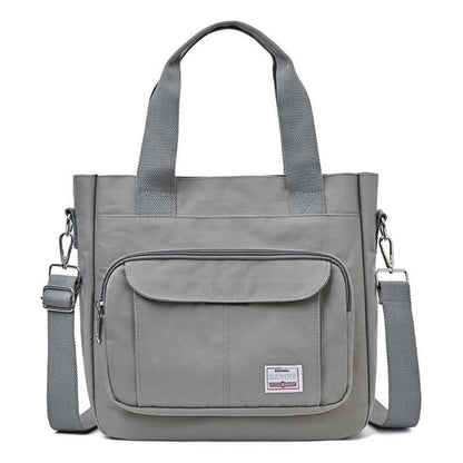 Canvas Bag High-capacity Nylon Messenger Purse Handbag Polyester Shoulder Pouch
