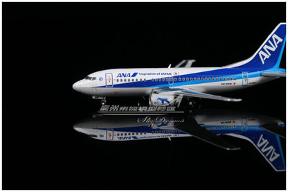 1:400 JC Wings ANA BOEING 737-500 Passenger Airplane Diecast Aircraft Model