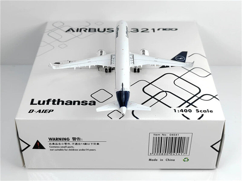 Phoenix Lufthansa for Aibus A321neo D-AIEP 1/400 Aircraft Pre-built Model