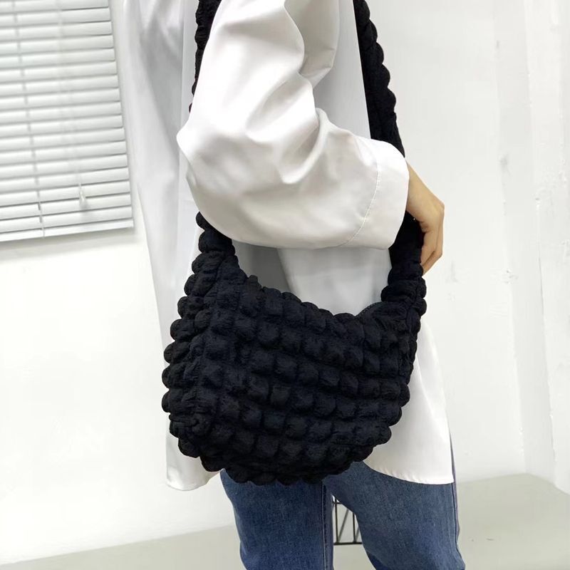Puffy Crossbody Bags Nylon Quilted Shoulder Bag Small Tote Purses 30*24.5 CM 1PC