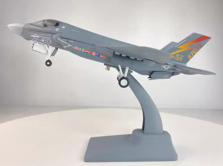 1:48 32CM U.S. LOCKHEED MARTIN F-35 Stealth Fighter Plane Diecast Aircraft Model