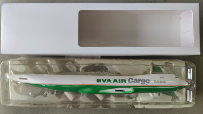 38CM 1:200 Hogan Eva Air Cargo Boeing 747-8F Airplane ABS Plastic Aircraft Model
