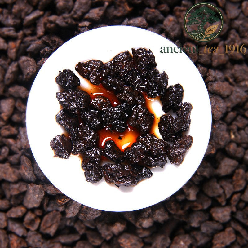 500g Yunnan Pu'er Tea Ripe Tea Ancient Tree Loose Tea