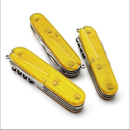 1 Pair PEI Material Knife Handle Scales For 91mm Victorinox Swiss Army Knives