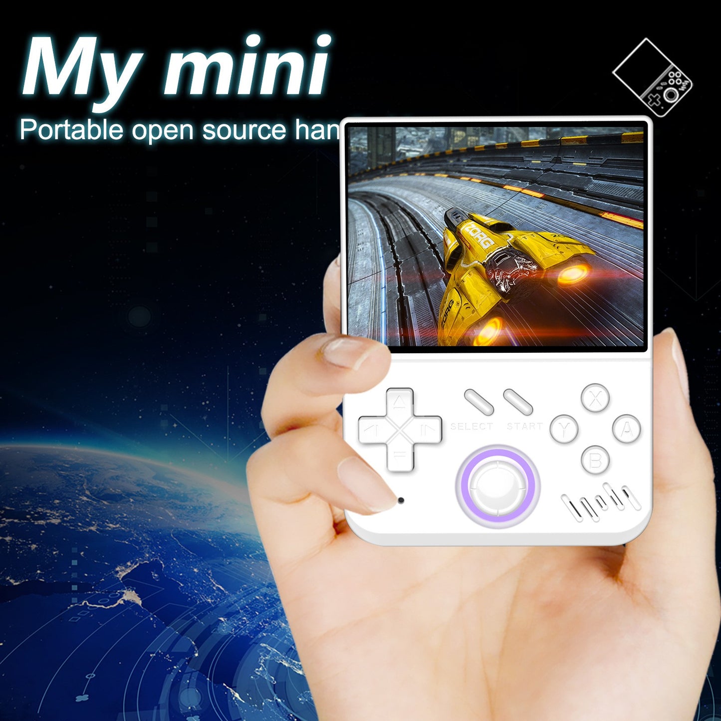 New Upgraded My mini Retro Handheld Game Console, 128GB Mini Video Game