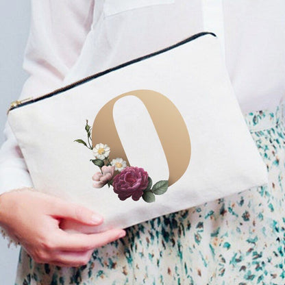 Makeup Bag Print Cosmetic Bags Bridal Party Bags Organizer Pouch Clutch Gift 1PC