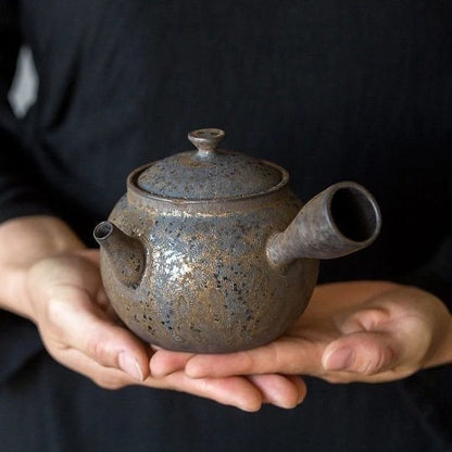 320ml New Ceramic Kyusu Teapots Gongfu Tea Pot