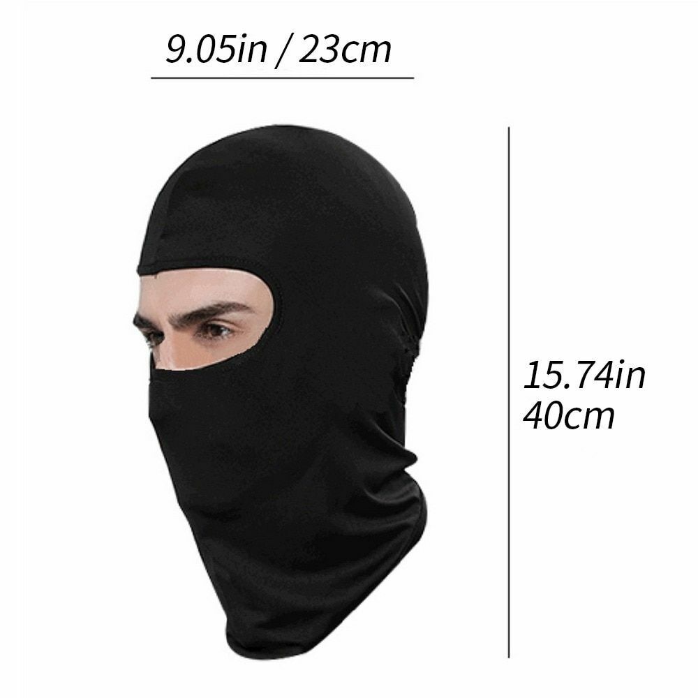 Face Mask Balaclava Hat Full Cover Hiking Lycra Sun UV Protection Outdoor Sport