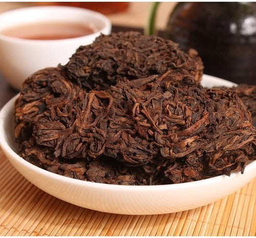 500g YUNNAN MENGHAI PU ERH "LAO CHA TOU"TEA CAKE,10 YEAR'S OLD PUER puer tee
