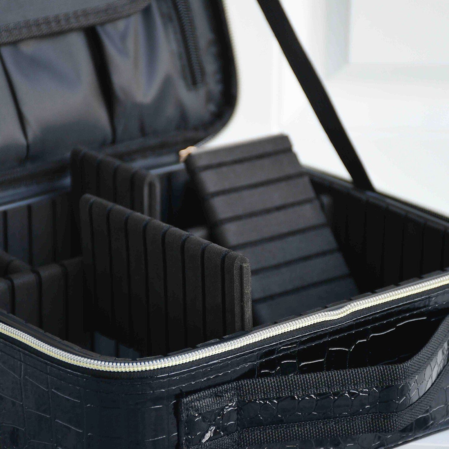 Pattern Cosmetic Bag Partition Multi Functional Traveling Storage Makeup Cases