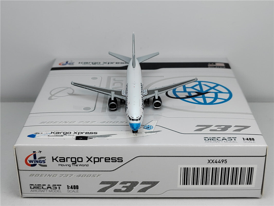 1:400 JC Wings Kargo Xpress BOEING B737-400 Passenger Airplane Diecast Model