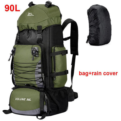 90L Travel Bag Camping Backpack Bags Mountaineering Sport Bag Men Women