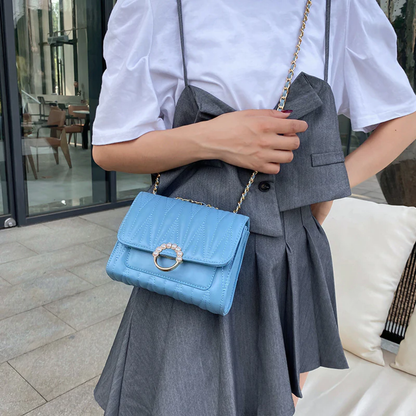 Trendy Fashion Messenger Bag One-shoulder And Armpit Portable