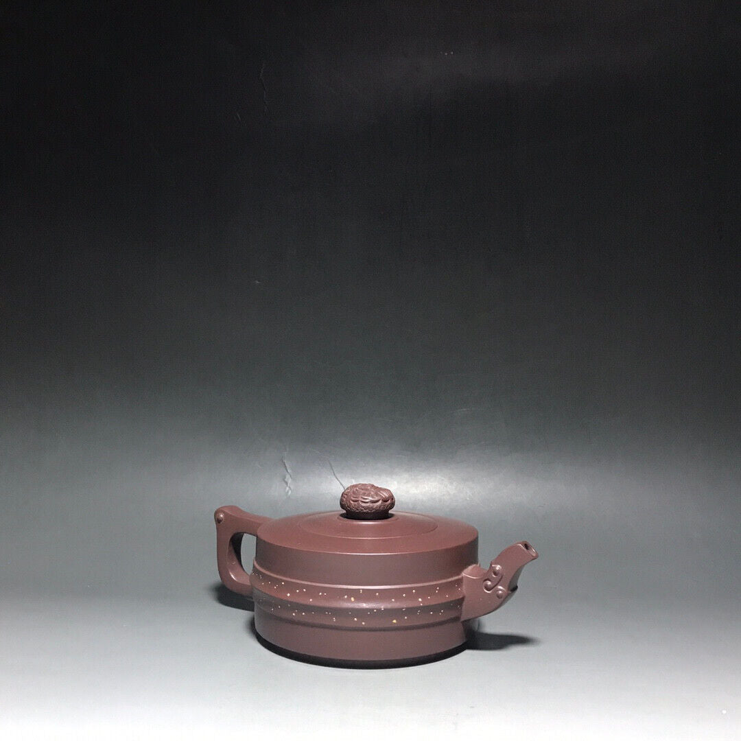 Chinese Yixing Zisha Clay Handmade Exquisite Teapot（汉韵 底款：如图）