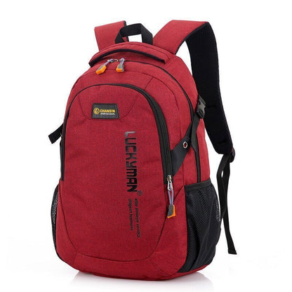 Oxford Laptop Backpack Student College School Bags Man Teenages Computer Men