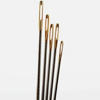 10X Leather Canvas Sewing Stitching Needles Leathercraft Handmade Repair Tool