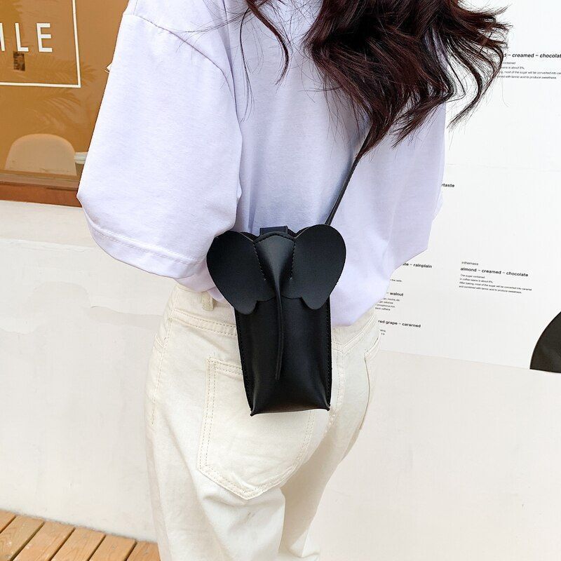 Shoulder Bags Handbag Synthetic Leather Crossbody Bag Elephant Bag Shopper Purse