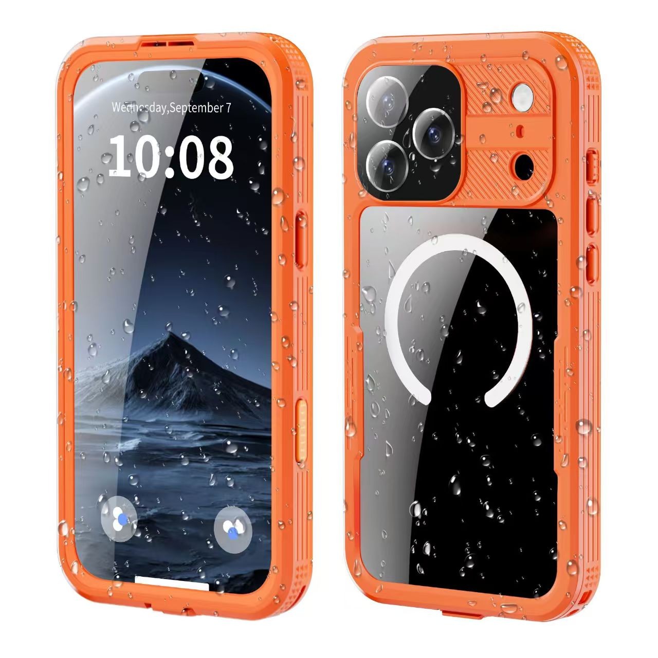 Waterproof IP 68 Magnetic Shockproof Fundas Cover for iPhone 17 Pro Max 17 AIR