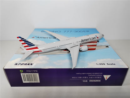 1:400 Phoenix American Airlines B777-300ER Airplane Diecast Aircraft Plane Model