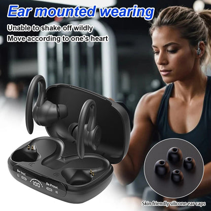Wireless Bluetooth 5.3 Headset TWS Earphones Earbuds Stereo Headphones Ear Hook
