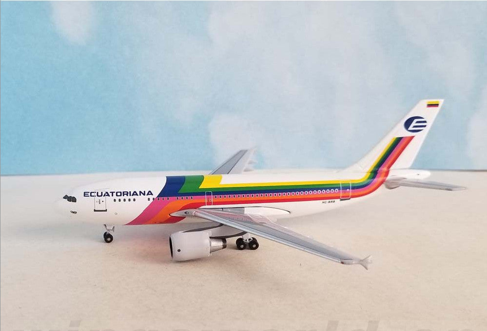 1:400 AeroClassics Ecuatoriana Airbus A310-300 HC-BRB Airplane Diecast Model
