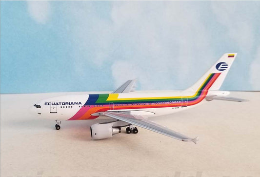 1:400 AeroClassics Ecuatoriana Airbus A310-300 HC-BRB Airplane Diecast Model