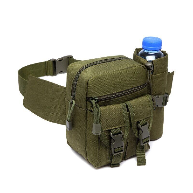 Men's Tactical Waist Bag Mountaineering Bag Outdoor Camping Waist Bag