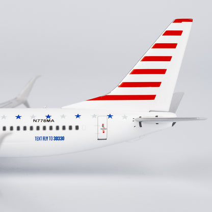 1:400 NGmodels KaiserAir Boeing 737-800 Passenger Airplane Diecast Model