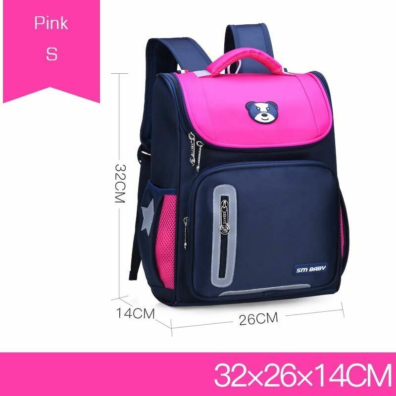Childrens School Bags Boys Girls Backpacks Kids Orthopedic Waterproof Knapsack