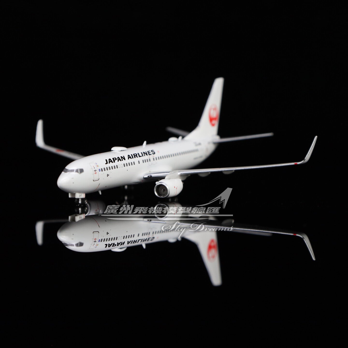 1:400 Phoenix JAPAN AIRLINES BOEING 737-800 Airplane Diecast Aircraft Model