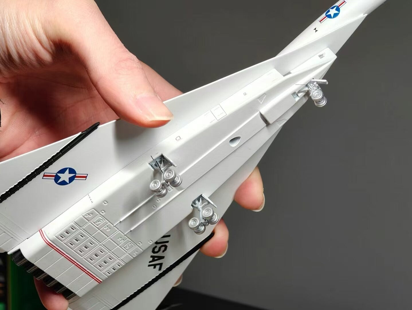1:200 SQ Wings U.S.AIR FORCE Plane XB-70 NASA Diecast Aircraft Model