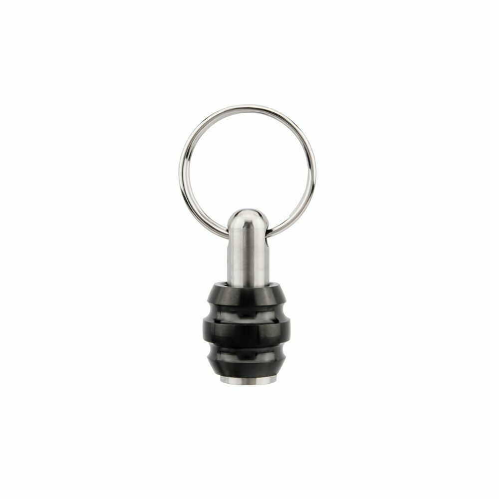 Black Titanium Alloy Knife Beads Paracord Umbrella Rope Thread Zipper Accessorie