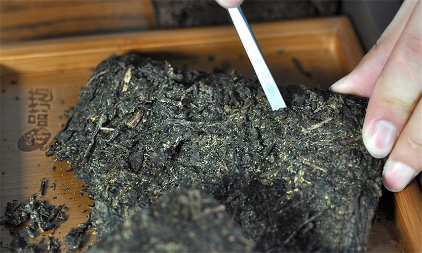 338g The Antifatigue Hunan Dark Tea Jinhua Fu Brick Tea Nature Chinese Black Tea