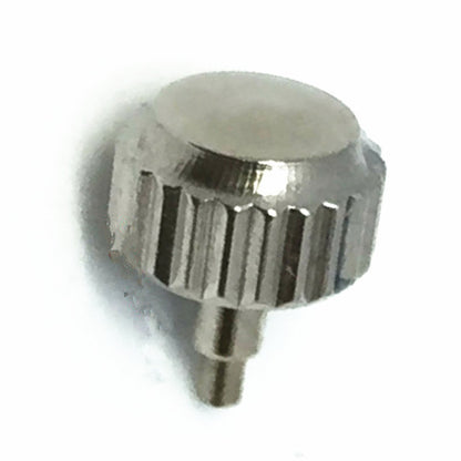 1Pc Silver Stainless Watch Crown For NH35 NH36 Watch Movement Replace Accessory