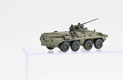 Sanrong 1/72 BTR80A with 1 man Finished Military Tank Model 72303 Russo-Ukrainia