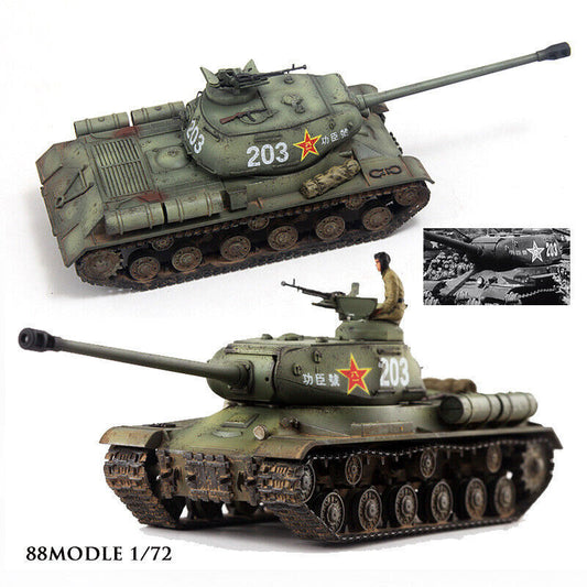 88MODLE 1/72 China JS2 No. 203 Heavy Tank Merit Finished Model