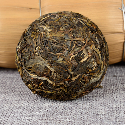 Tuo Organic Green Tea100*5 Yunnan Pu'er Tea Bamboo Shoot Shell Pu'er Tea