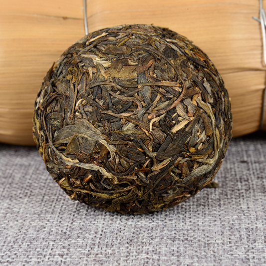 Tuo Organic Green Tea100*5 Yunnan Pu'er Tea Bamboo Shoot Shell Pu'er Tea