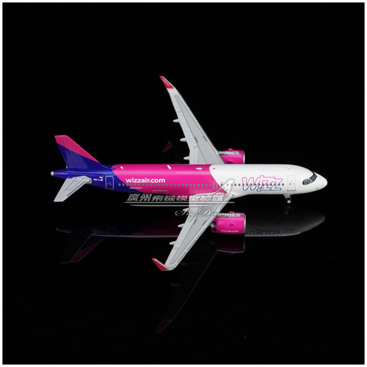 1:400 JC Wings Wizz Air AIRBUS A320neo Passenger Airplane Diecast Aircraft Model
