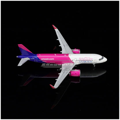 1:400 JC Wings Wizz Air AIRBUS A320neo Passenger Airplane Diecast Aircraft Model
