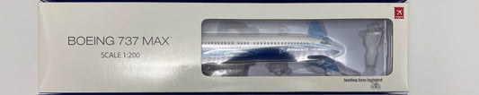 1:200 Hogan Boeing 737 MAX8 Passenger Airplane Plane ABS Plastic Aircraft Model