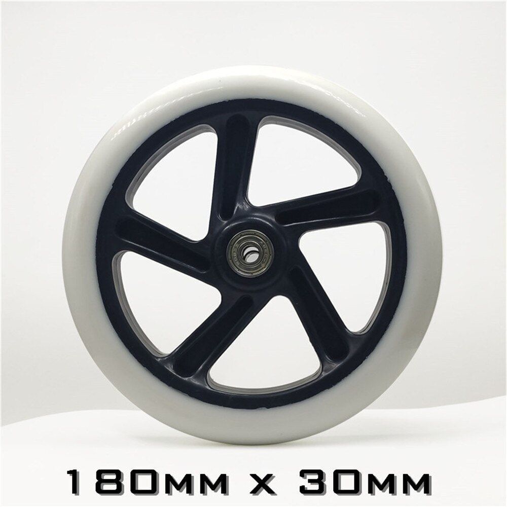 1pc 200/180/175/145/120/40/30/24mm Scooter Skating Wheel Tire PU Skateboard 12 V