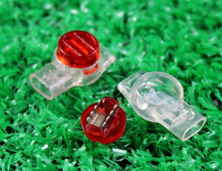 100Pcs K3 Wire Connector Securely UR2 3-Wire Insulation Displacement Contact