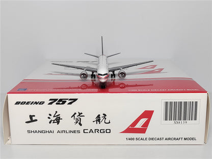 1:400 JC Wings SHANGHAI AIRLINES CARGO B757-200F Airplane Diecast Aircraft Model
