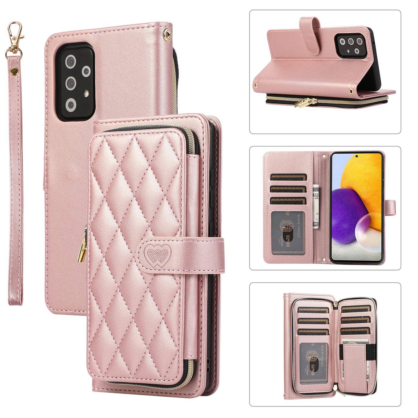 Crossbody Wallet Case for Motorola Moto G Stylus 5G/G Power 5G/G Play/G 5G 2024