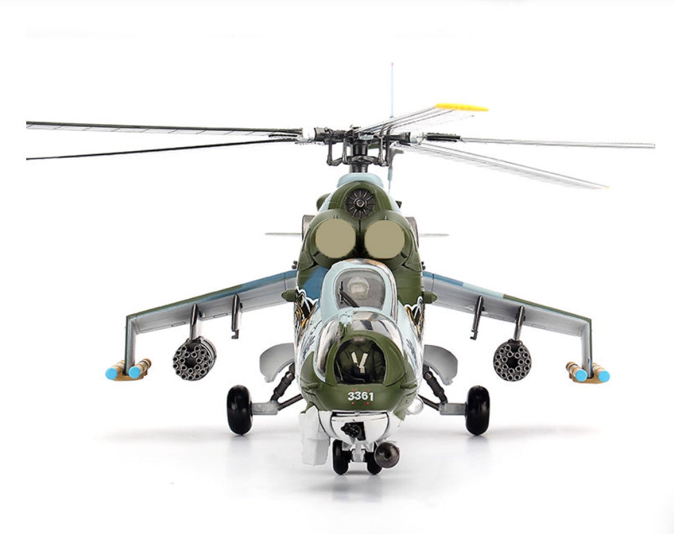 1:72 BLESS Czech Air Force Mi-24V Hind NTM 2011 Attack Helicopter Diecast Model
